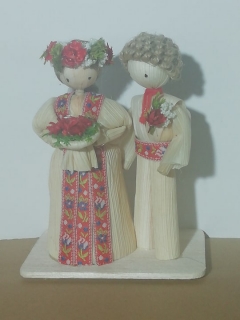 Svadobný pár v.10 cm