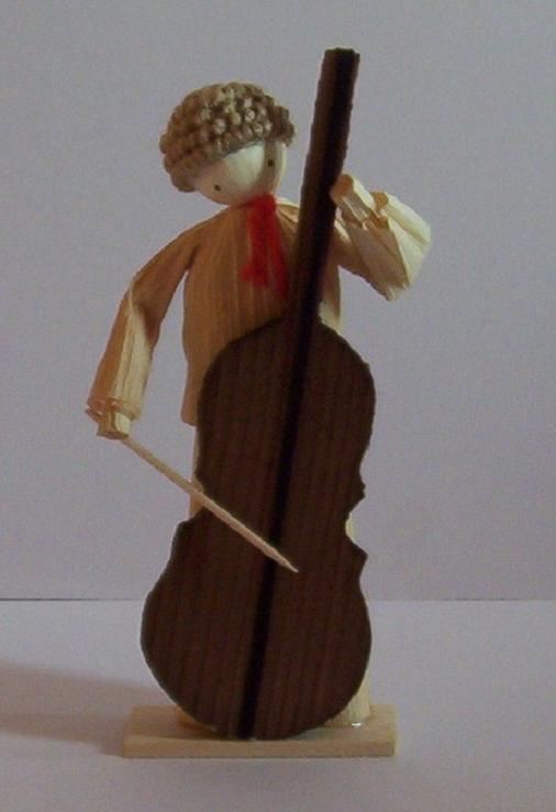 Muzikant s basou 